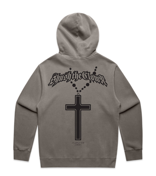 Crown of Roses Mid Weight Faded Hoodie