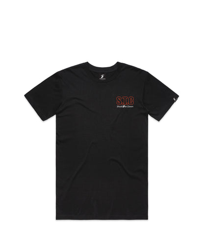 Black T-Shirt with Bold Graphic