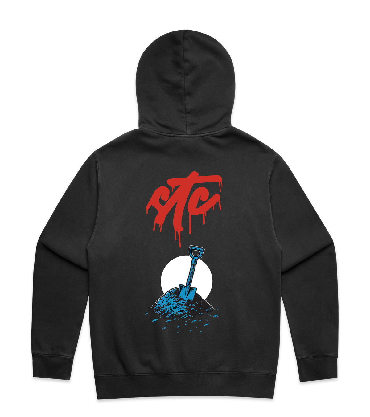 Death & No Taxes Mid Weight Faded Hoodie