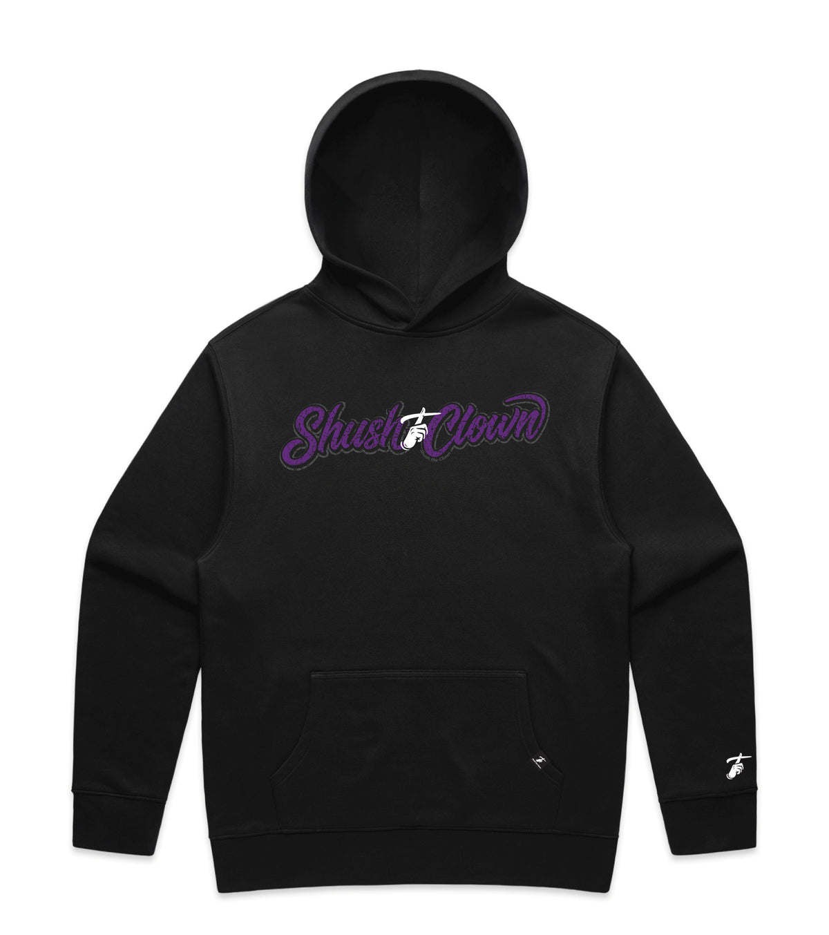Black Hoodie with Bold Graphic