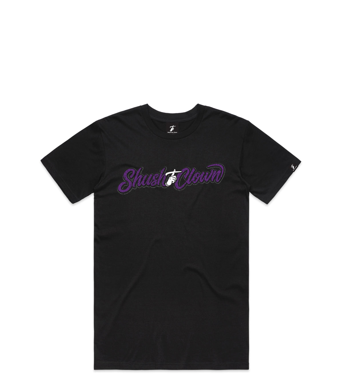 Black T-Shirt with Bold Graphic