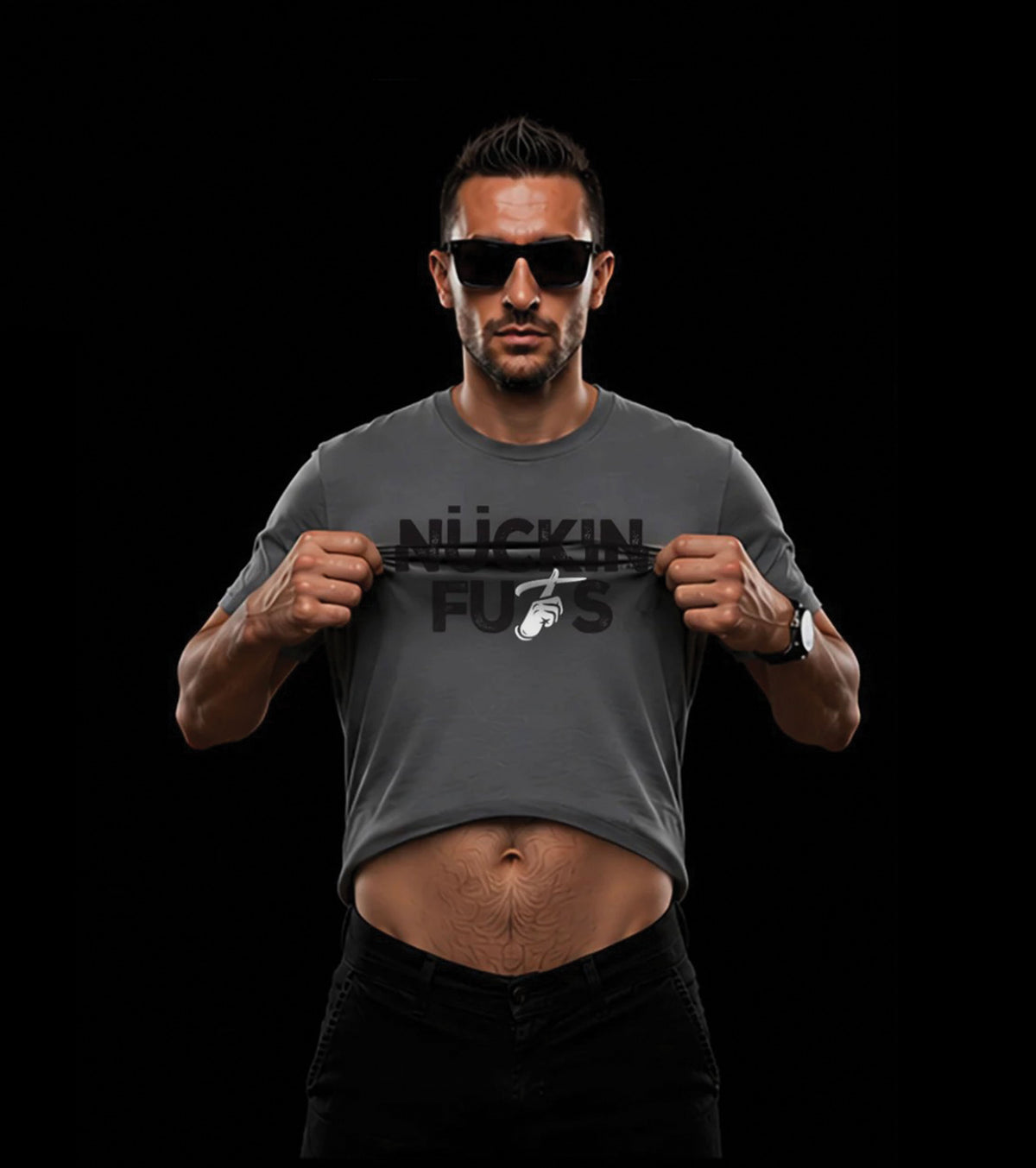 Coal T-Shirt with Bold Graphic