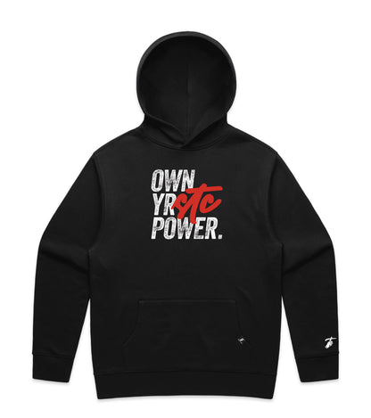 Black Hoodie with Bold Graphic