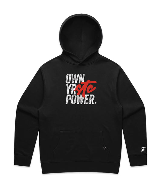 Black Hoodie with Bold Graphic