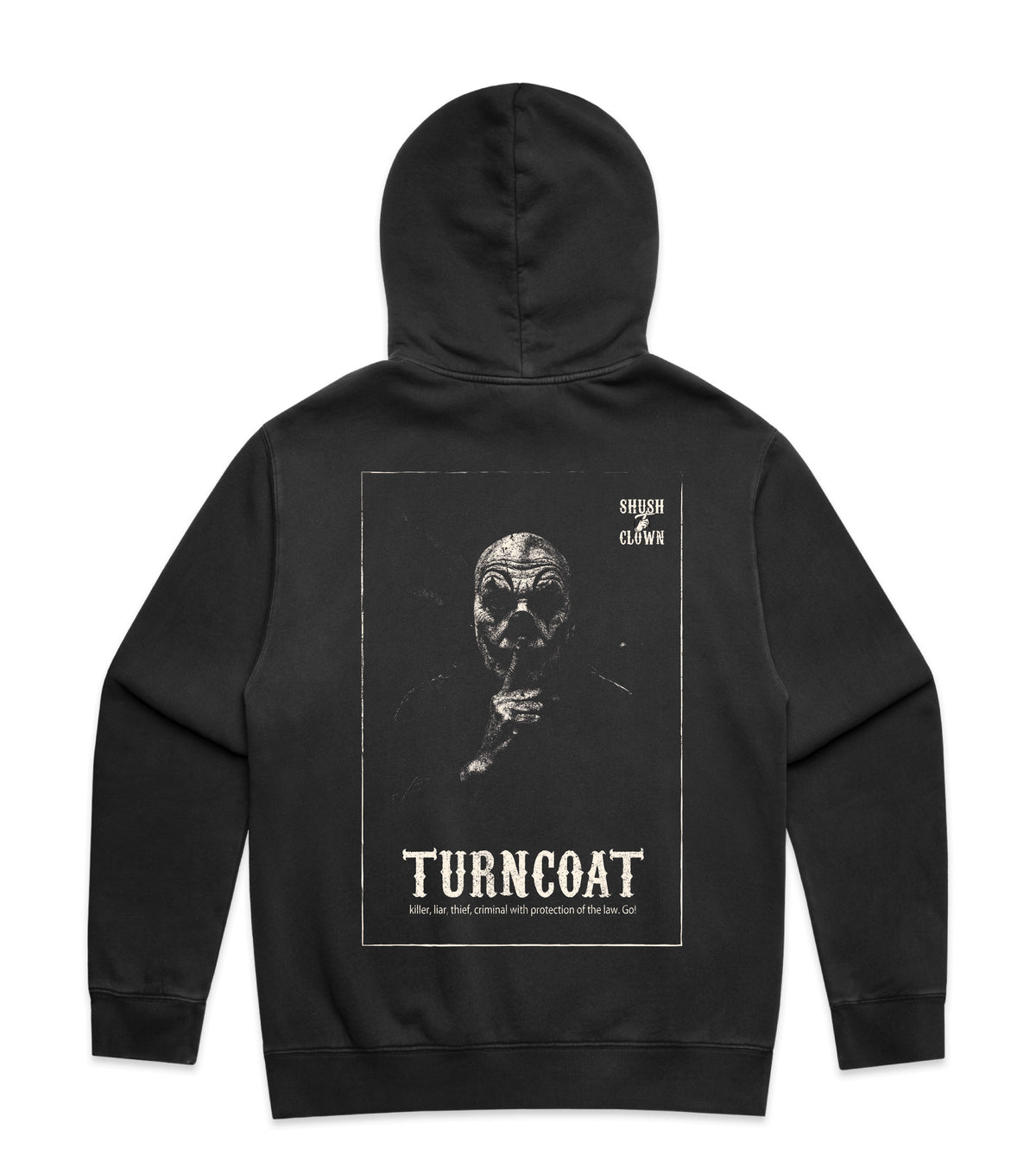 Turncoat Mid Weight Faded Hoodie