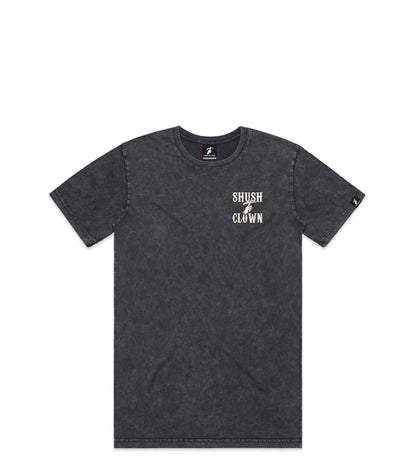 Stone Wash T-Shirt with Bold Graphic