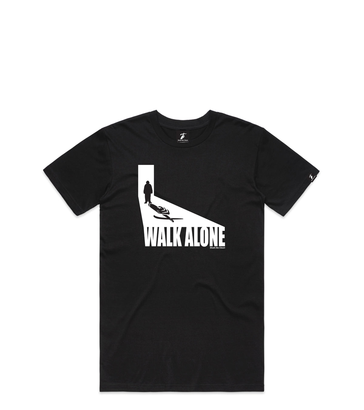 Black T-Shirt with Bold Graphic